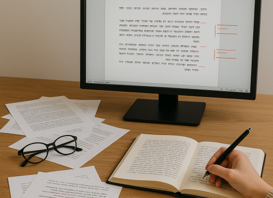 עריכה לשונית
